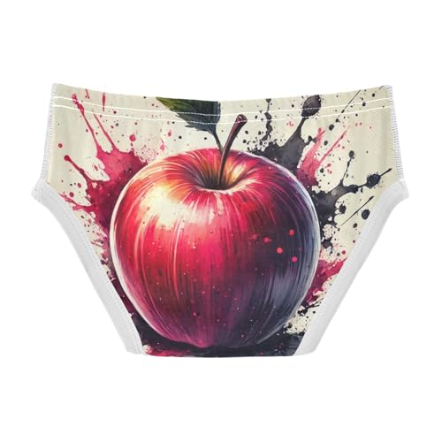 ODAWA Artistic Fruit Cotton Toddler Underwear, Tag-Free Comfort 2T Boys Underwear2