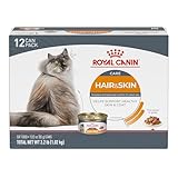 Royal Canin Feline Care Nutrition Hair & Skin Care Adult Thin Slices in Gravy Cat Food, 3 oz (Pack of 12)