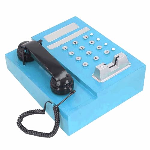 Modelo de Telefone Antiquado, Modelo de Telefone retrô Bem Trabalhado, Simulação Elegante e Elegante