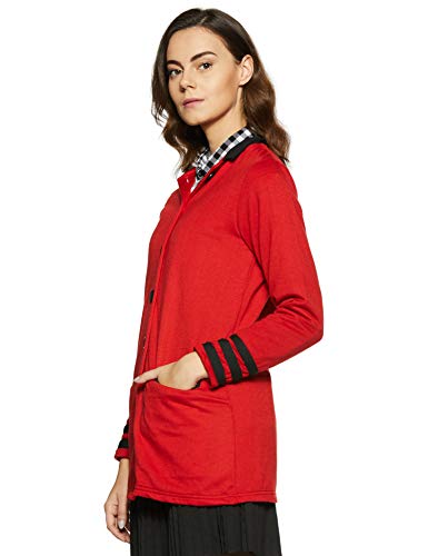 Image of Belle Fille Women's Fleece Jacket (XL, Red)