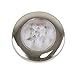 Scandvik 41321P Blue LED Surface Mount Downlight with Stainless Steel Trim Ring