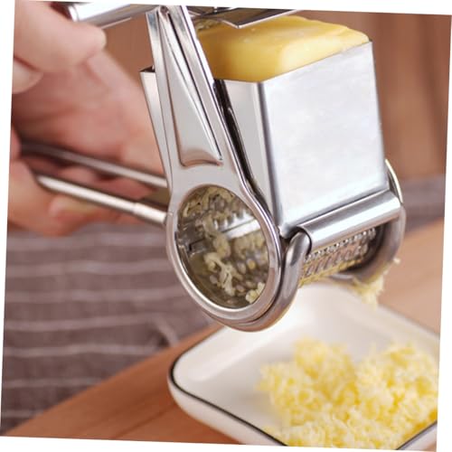Rallador giratorio manual de queso de acero inoxidable miniatura 5