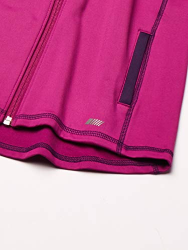 Amazon Essentials Girls' Full-Zip Active Jacket, Fuchsia, 2T #TOP3