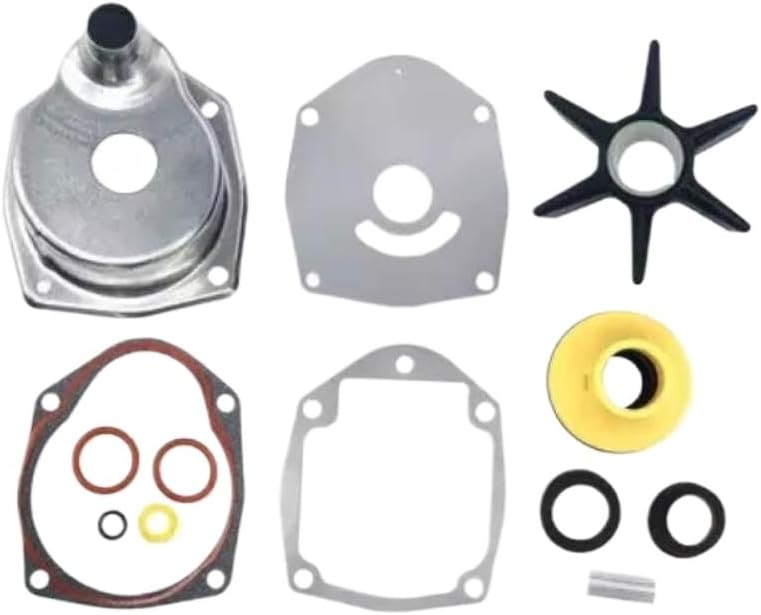 Water Pump Impeller Replacement Kit 817275Q05 817275A5 18-3147 Mercruiser Alpha I Gen II Drives Used in Automotive Motorcycle Cooling Systems