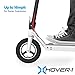 Hover-1 Engine Electric Scooter | 21.7MPH, 5HR Charge, 11 Mile Range, Battery Life Indicator, High Grip Tires, 220LB Max Weight, Cert. & Tested - Safe for Teens & Adults