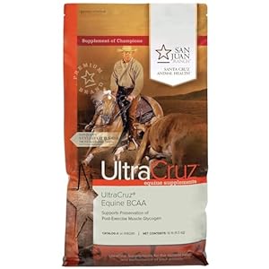 UltraCruz Equine BCAA Supplement for Horses, 10 lb., Pellet, (55 Day Supply)