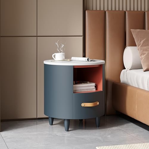 Christopher Knight Home Ucal Modern Round Nightstand with...