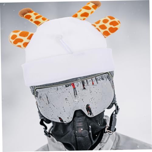Cubierta de casco de esquí de hilo para adulto ifundom protector de nieve 7