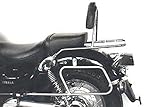 chopper virago aufwendig verchromt H&B Motorrad-Satteltaschen-Trägersystem Packtaschenhalter Chrom XV 535 Virago (bis 1998), Unisex, Chopper/Cruiser, Sommer