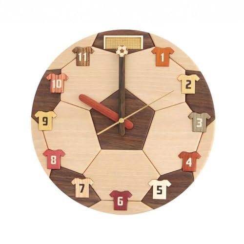 BUYWOW HOPE サッカーボールモチーフ 掛け時計_02125