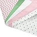 Pastel Baby Gift Wrapping Tissue Paper Set - 120 Sheets - Patterned and Solid Color
