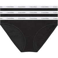 Calvin Klein Braguitas Tipo Bikini Pack de 3 Mujer Algodón