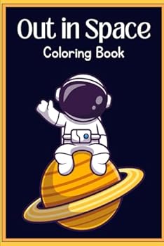 Paperback Out in Space: Colring Book