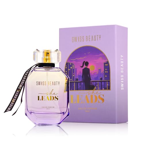 Image of Swiss Beauty She Leads EDP, 100ml | Long-Lasting | Ideal For Gifting | Everyday Wear | Top Note: Elemi | Middle Note: Violet Flower | Base Note: Musk