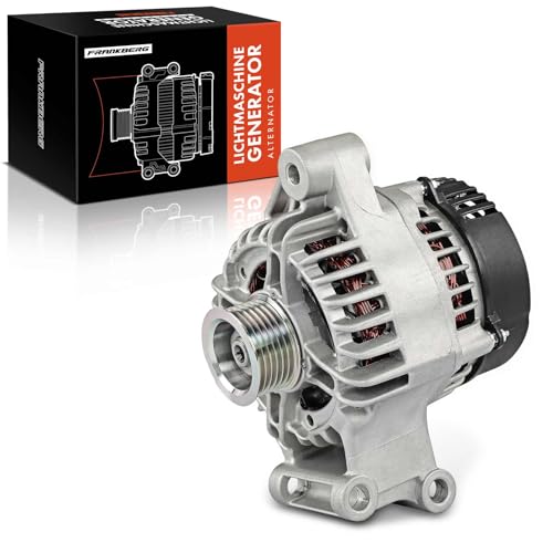 Frankberg Alternator 3-Pin Compatible with C-Max DM2 1.6L 2007-2010 1995-2002 Fiesta Box J3 J5 1.4L 1996-1999 Focus DAW DBW 1.4L 1.6L 1998-2004 Replace# 3N1110300AA