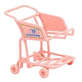 【Matériau】 : Ce chariot de supermarché factice est fabriqué en polypropylène (PP), un matériau robuste pour une utilisation à long terme.