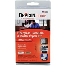 Devcon 002-90216 Fiberglass, Porcelain and Plastic Repair Kit - White/Almond