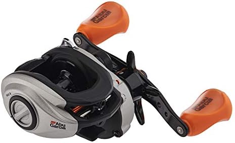 Abu Garcia Max STX Low Profile Baitcast Reel, Size LP (1539731), 5 Stainless Steel Ball Bearings + 1 Roller Bearing, Synthetic Star Drag, Max of 15lb | 6.8kg