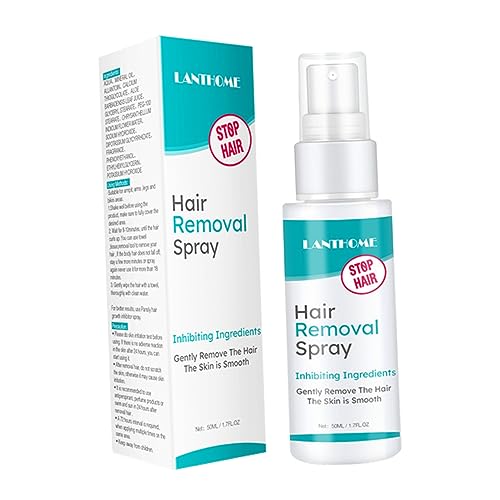 Beaupretty 2Pcs Spray De Supressão Creme Depilatório Tioglicolato De Cálcio Suprimentos De Limpeza D