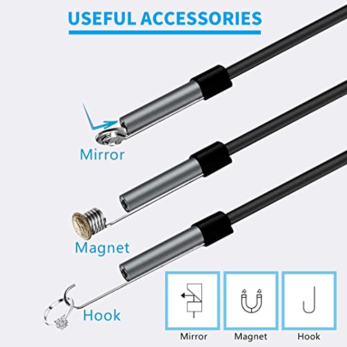 Endoscopio USB para desatascar el drenaje y revisar zonas difíciles 5