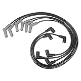 ACROPIX Car Spark Plug Coil Wires Ignition Coil Harness Cable 7mm Fit for Ford for Mustang 2001-2004 V6 3.8L 3.9L No.1U2Z12259BA - Pack of 6