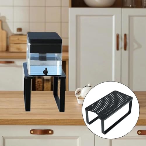 Support distributeur d'eau robuste et surélevé en métal pour un service au verre fluide - 6