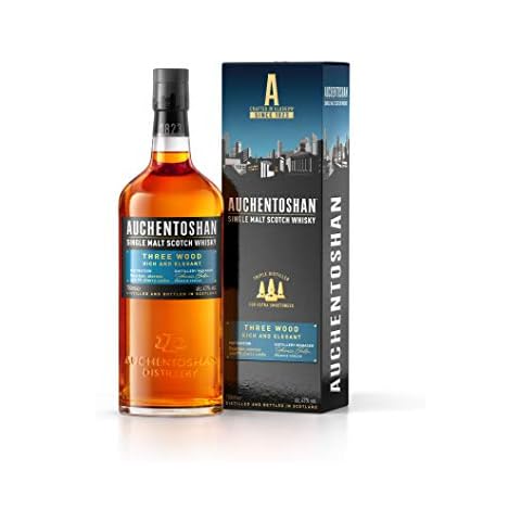 Auchentoshan Three Wood Single Malt Scotch Whisky, 70 cl Cover