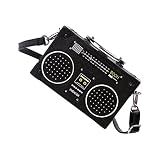 SOIMISS Radio Box Clutch Bag Damen Freizeit Radio Radio Tasche Damenhandtaschen Damen Trendige Beutelform Handtasche Damen Frauen Telefon Geldbörse