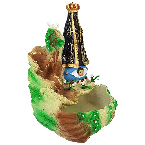 Fonte de água Nossa Senhora Aparecida Padroeira Brasil grande Bivolt