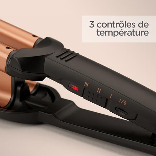 BaByliss Deep Waves fer à onduler wavy et céramique 160°C-200°C