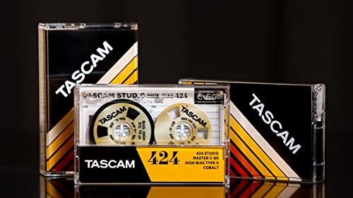 Tascam Master 424 High Bias Type Ii Cobalt Studio Cassette, Multi (Mastr Cas) #TOP2