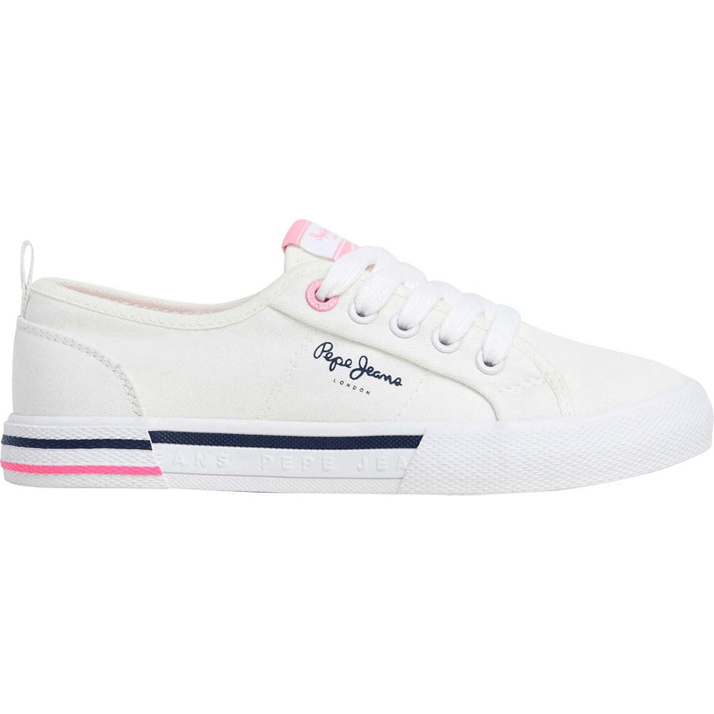Pepe Jeans BRADY TOP G Sneak, White(OFF WHITE), 4 UK