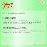 INABA Churu Pops przysmaki dla kotów, zdrowe przekąski, naturalne składniki z tuńczykiem i kurczakiem, 60 g (12 szt.), przekąski dla kotów w jakości premium