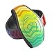 Design Skinz Rainbow Thin Lined Chevron Pattern Premium Vinyl Decal Wrap Cover for The Disney MagicBand+ (Fits MagicBand+ for Disney Parks)