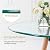 KDLKCT6 Tempered Glass Table Top 16 to 32 Inch 1/3" Thick, Round Clear Plate Glass, Polished Edge, Easy to Install, with Suction Cup, High Temperature Resistance - Dining Table Glass Table Top