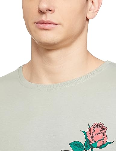 Image of KETCH Men Slim Fit Printed Half Sleeve T-Shirt