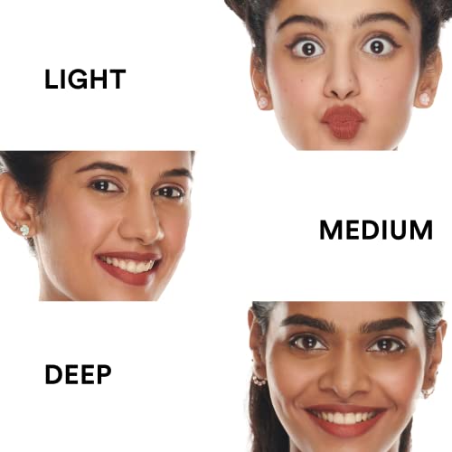 Image of SUGAR POP Liquid Lipstick - 04 Mocha (Medium Brown) - 2.5 ml - Velvet Matte Texture, Non-drying Formula, Transfer Proof, Long Lasting, Rich Hydrating Pigment l All Day Wear Lipstick for Women