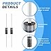 MECCANIXITY 100 Pcs 1N4003 Rectifier Diode, 1A 200V DO-41 Electronic Silicon Diodes for Charger Industrial Power Adapter Supply Inverter Switching Power Supply