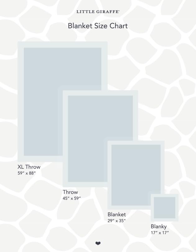 Little Giraffe Baby Blanket - Luxe Soft Blanket with Satin Trim - Baby Stroller Blanket - Newborn Baby Essentials & Baby Gifts - 17 x 17 - Dusty Pink - Image 5