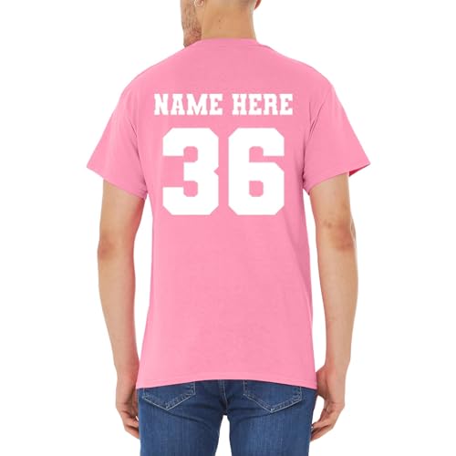Custom Sports Team Jersey Your Name and Number T-Shirt4
