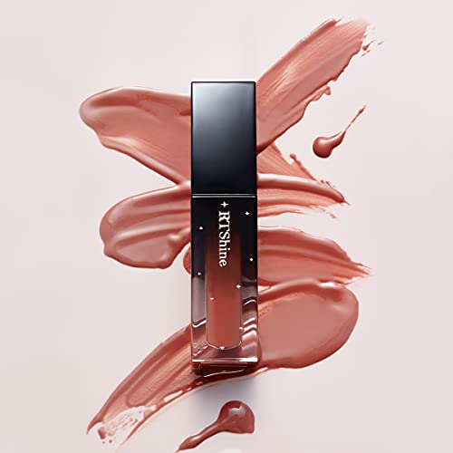 Ready To Shine Fabulous Hydrating Lip Glow Oil/Lip Gloss-Clean Beauty #104 Orange Nude, Nourishing Lightweight Natural Look, Enhances & Deeply Protects Lips, Cruelty Free, 0.14Fl/Oz.(104- #Allure) #TOP7