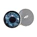 Glass Eyes For Dolls With Loops 16mm Mint Blue Iris Pupils Glass Eye Cabochons for Fantasy Art Doll Stuffed Animal Soft Sculptures or Jewelry Making Crafts Set of 2