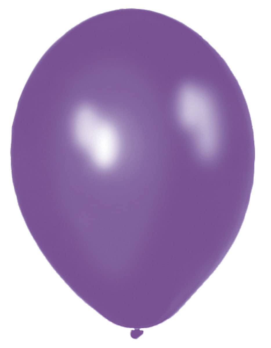 Folat - Metallic Balloons For Party Decoration - Purple - 12In / 30cm - 10 pcs, 10 Pack