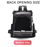 Charmore Women Backpack Ladies Rucksack Waterproof Nylon School bags Anti-theft Dayback Shoulder Bags, Black2, M - Image 7