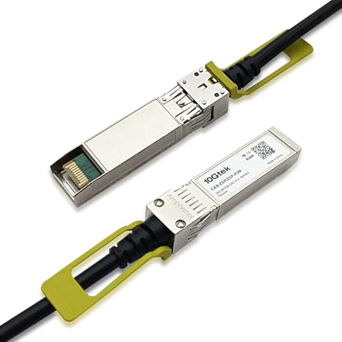 Image of 10Gtek 25GBASE-CR SFP28 to SFP28 Passive Cable for Cisco SFP-H25GB-CU3M, Ubiquiti UC-DAC-SFP28, Supermicro, Mikrotik, Arista and More, 3-Meter(10ft)