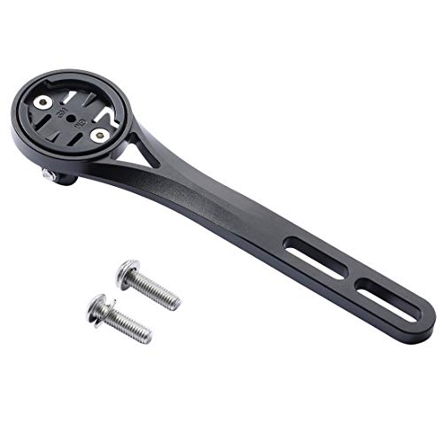 KREMORV Supporto per Computer da Ciclismo Attacco Manubrio Integrato Supporto Computer da Bicicletta per Garmin Edge 25 130 200 500 510 520 800 810 820 1000 1030