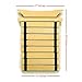 Milliard Karate Belt Display – Holds 8 Martial Arts Belts - Personalize with Stickers