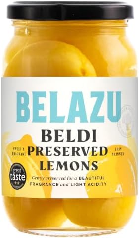 Belazu Beldi Preserved Lemons (Drained Weight 200 Net Weight 360 g)