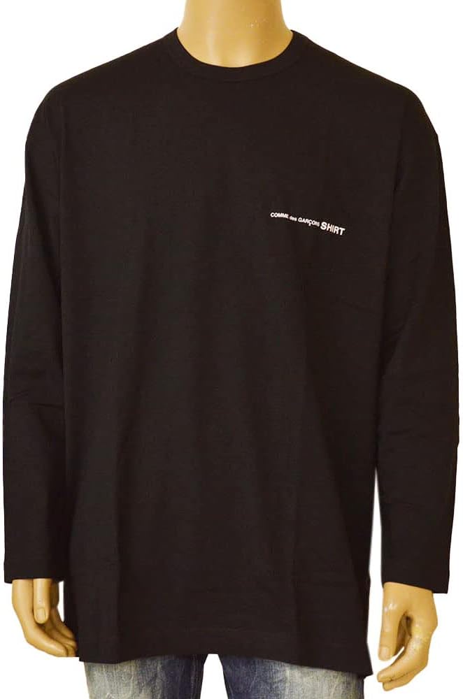 Amazon | [コムデギャルソン] Tシャツ ロゴ メンズ 長袖/ロンT