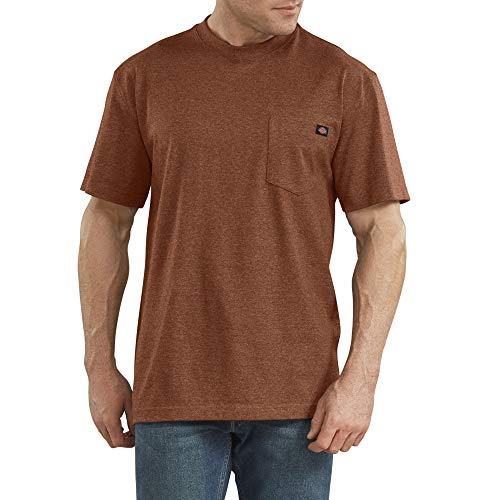 dickies men's heavyweight crew neck short sleeve tee